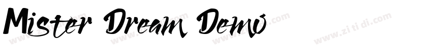 Mister Dream Demo字体转换